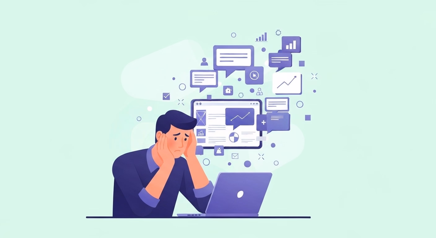 現代社会は情報でいっぱい!情報過多で起こる「情報疲れ」とは?