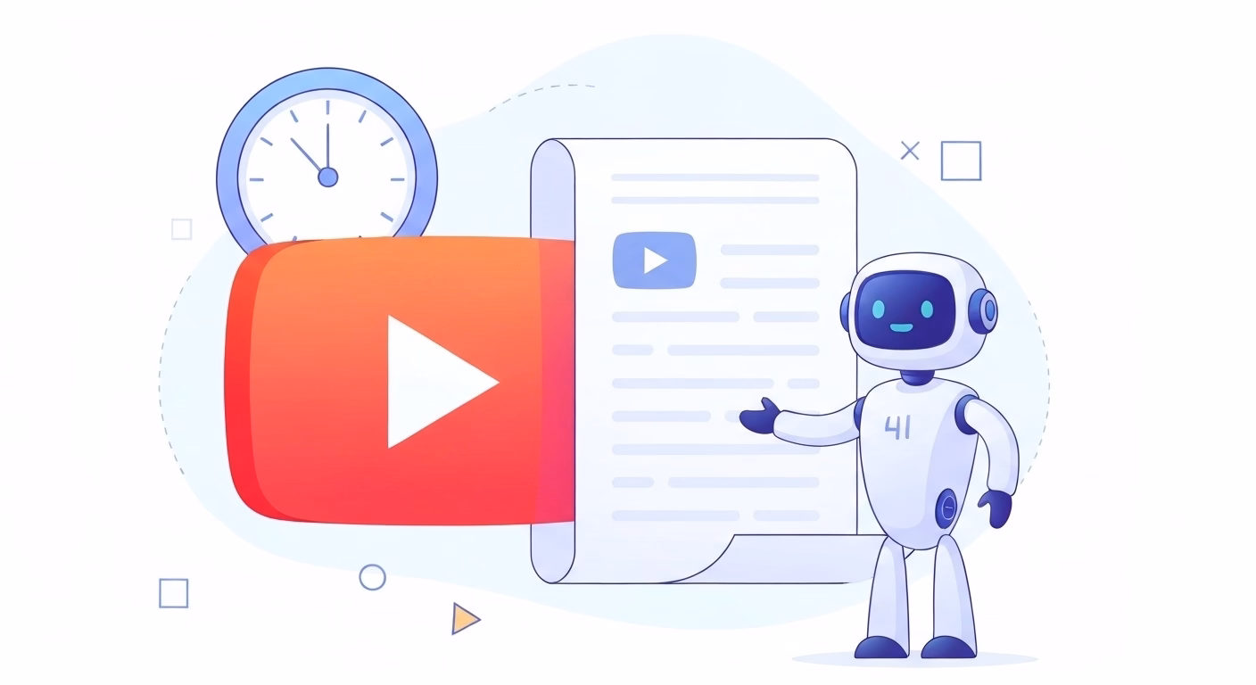 A professional blog article thumbnail illustrating the concept of efficiently s…