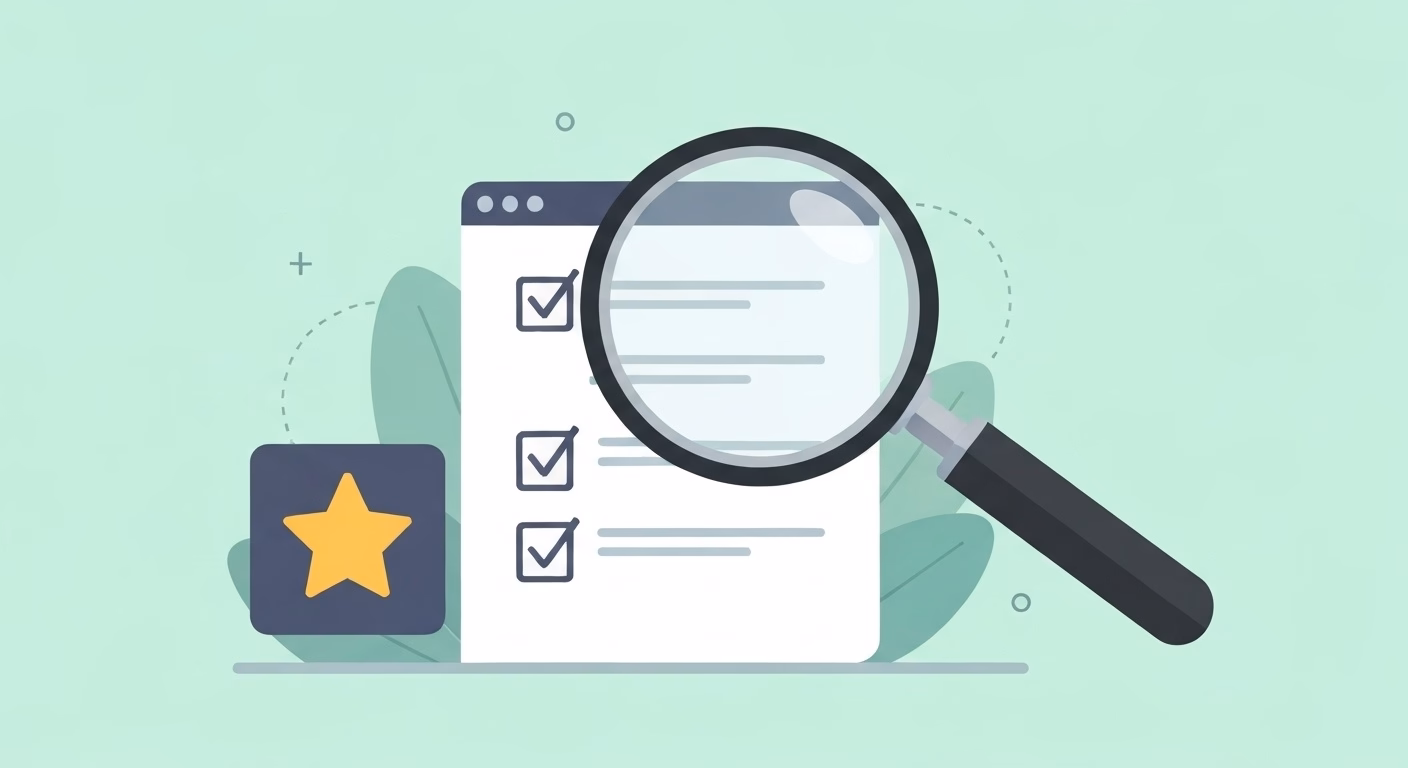 A symbolic image illustrating the process of choosing a safe browser extension.…