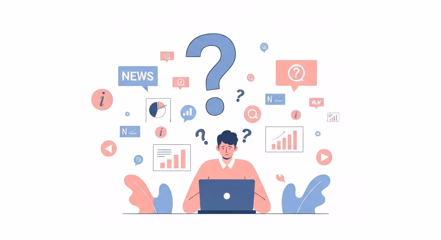 A minimalist vector illustration of a stressed person sitting in front of a lap…