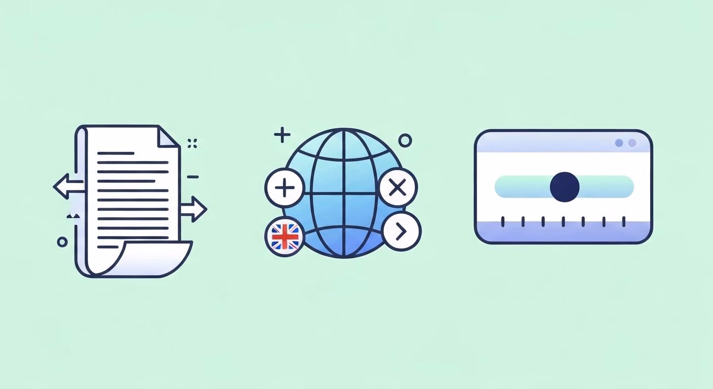 A modern flat illustration showcasing three powerful features as distinct icons…