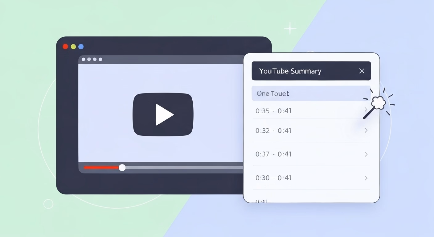 YouTube動画要約の主役たち!主要AIツールを徹底比較